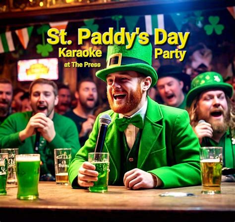 St. Paddys Day Karaoke Party at The Press! , The Press, Cleveland, 15 ...