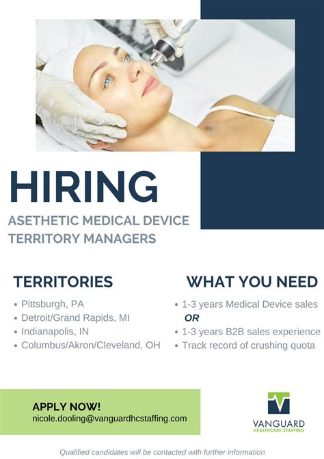 Just in! Aesthetic Medical Device Sales Salary + Commission $150,000-$250,000 Full benefits ...