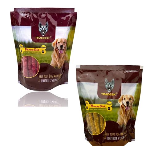 Tradesk Chicken & Mutton Flavor Dog Chew Stick | Dog Treats | Protein ...