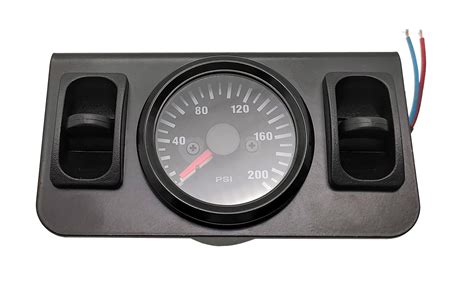 Buy NYAIR Panel with Paddle Valve Switch Dual Needle Gauge for Air ...