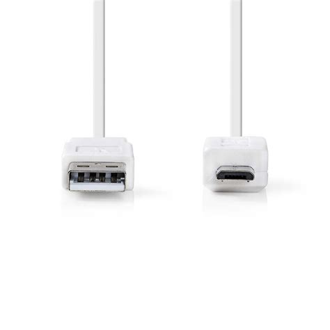 USB Cable | USB 2.0 | USB-A Male | USB Micro-B Male | 480 Mbps | Nickel ...