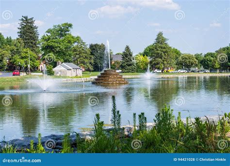 Hiking Area in Baker Park in Frederick, Maryland Stock Photo - Image of ...