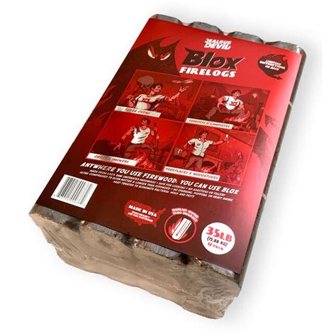 Jealous Devil JD-BLOX 3-lb Natural Fire Log (12-Pack) at Lowes.com