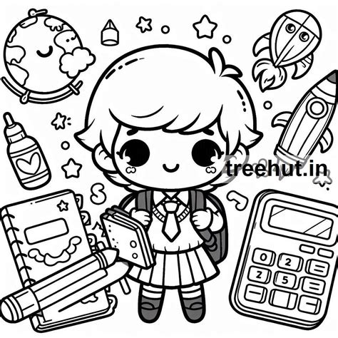 New Back to School Coloring Pages