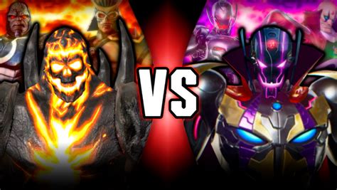 Dark Kahn vs Ultron Sigma (Remake V2) by Randor2000 on DeviantArt