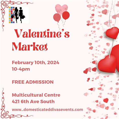 Valentines Market - Feel the Love for Local, Multicultural Centre ...