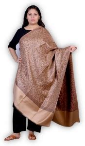 Allure Motifs Polyester Wool Blend Woven Men, Women Shawl - Buy Allure ...