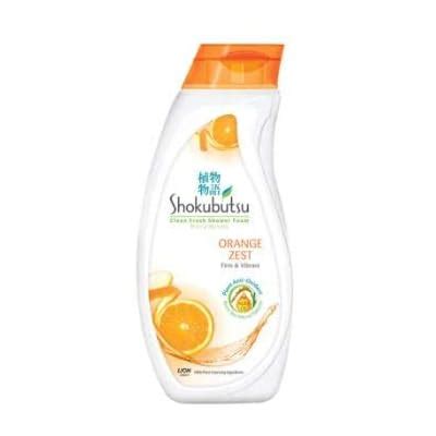 SHOKUBUTSU Orange Peel Body Wash - Firm, Lustrous India | Ubuy