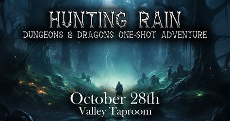 Dungeons & Dragons 5E 1-Shot Adventure - Hunting Rain — Natural 20 ...