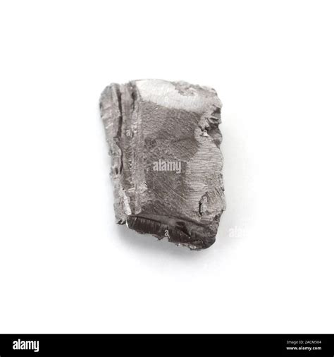 Lutetium. Sample of the rare earth metal Lutetium (Lu). The rare earth metals, or rare earth ...