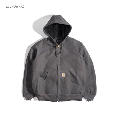 Carhartt カーハート J140 ダックアクティブジャケット キルティングフランネル裏地 アメリカ製 ｜ メンズ S M L XL XXL MADE IN USA 米国製 UFCW ...