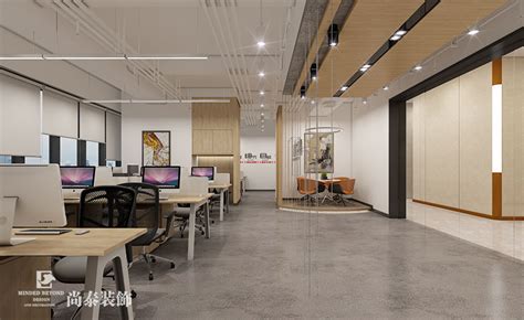 200平米贸易公司办公室装修设计 | 宝袋贸易科技-办公室装修-尚泰装饰设计