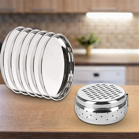 Kuber Dinner Plates and Grater Combo Set|Dinner Plates Set of 6|1 Piece ...