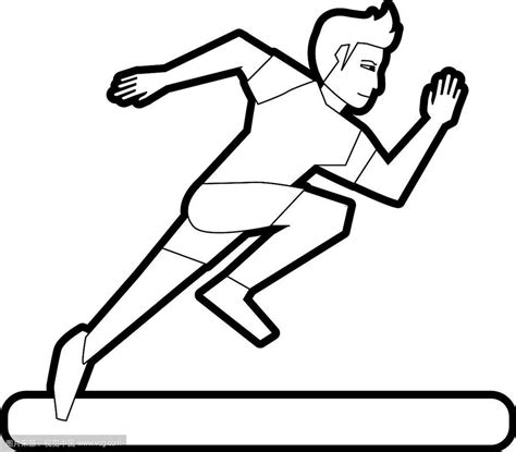 跑简笔画 的图像结果