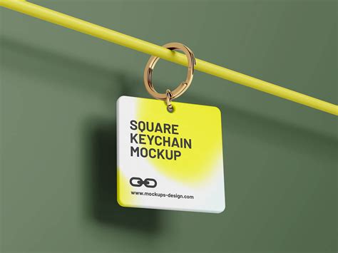 5 Free Acrylic Keychain Mockup PSD Files - Good Mockups