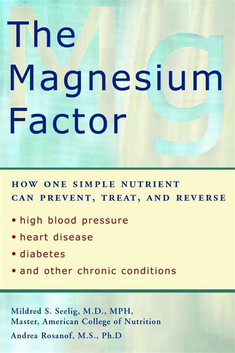 Buy The Magnesium Factor: How One Simple Nutrient Can Prevent, Treat ...