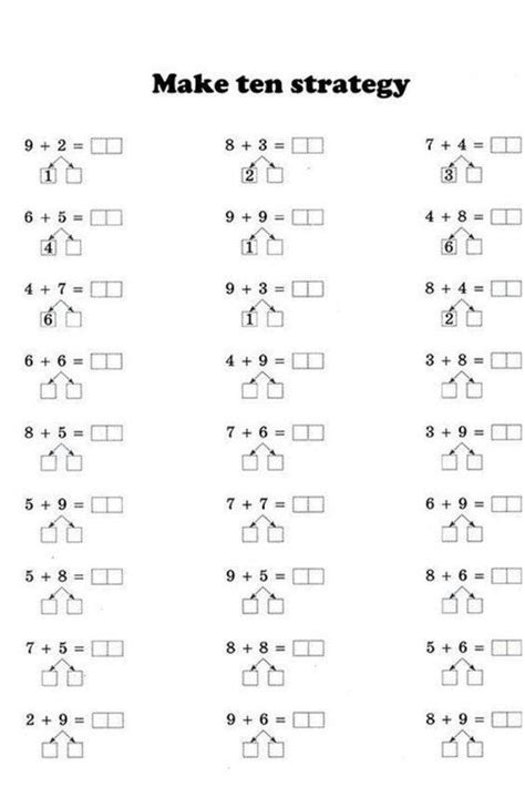 Image result for Making 10 Strategy Method Maths