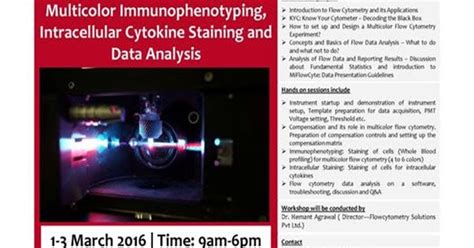 Flow Cytometry Workshop on Multicolor Immunophenotyping, Intracellular ...
