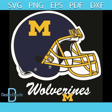 Michigan Wolverines Football Helmet Logo