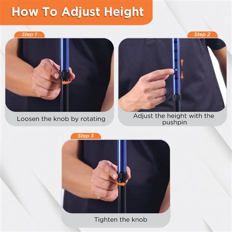 Avanti Plus - T Shape Aluminum Quadripod Stick | Lightweight Walking S ...