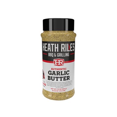 Heath Riles - Garlic Butter Rub Shaker - Pinecraft Barbecue LLC.