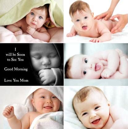 Set of 6 Cute Baby Combo Posters | Smiling Baby Poster | Poster for ...