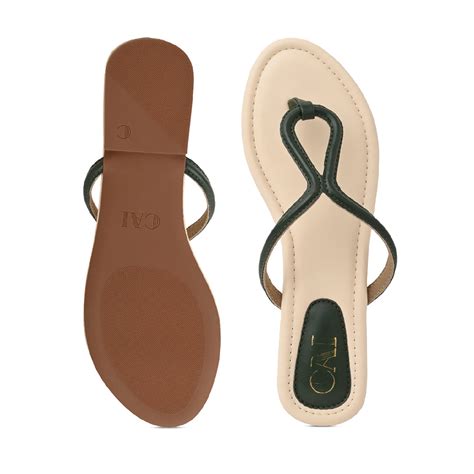 Spiral Thong Green Flat – The CAI Store