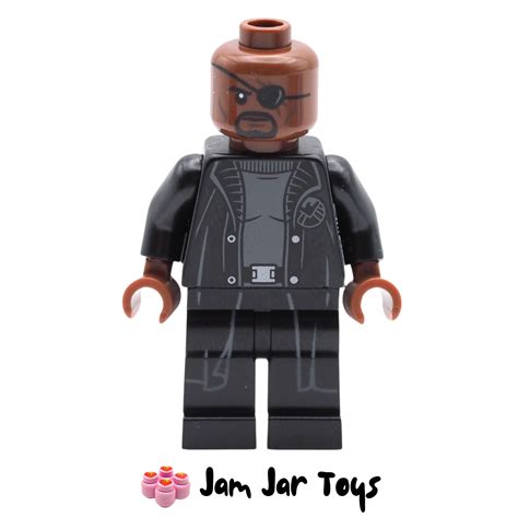 LEGO Marvel Nick Fury Super Heroes Mini Figure. R864