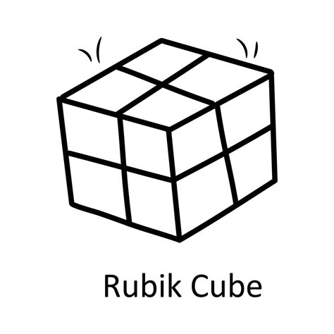 Rubik's Cube coloring pages - ColoringLib
