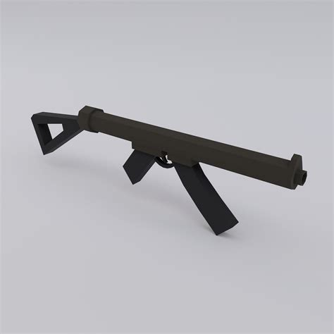 STERLING SUBMACHINE GUN 3D Model - TurboSquid 1991933