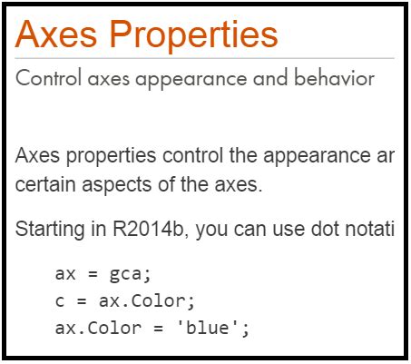 Image result for MATLAB Image Object Properties