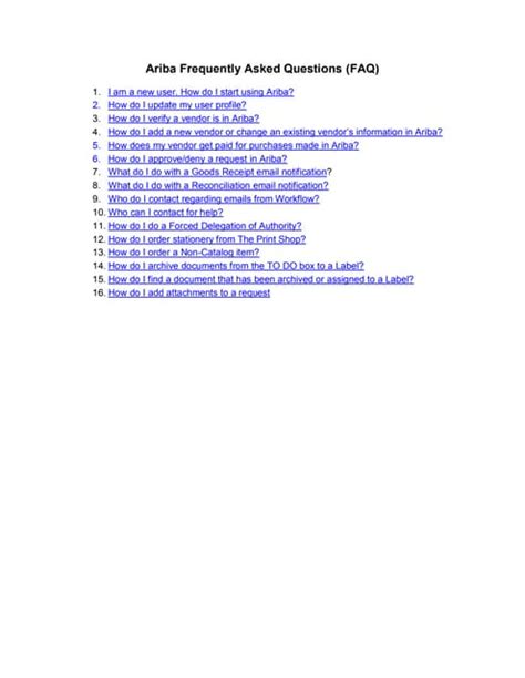 Image result for Ariba Tutorial