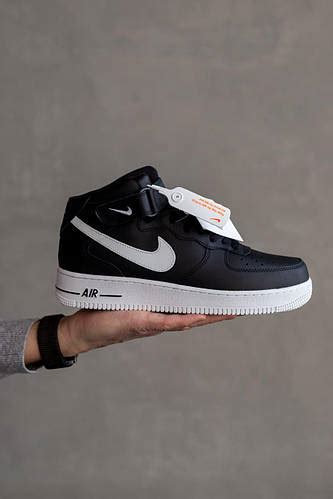 Высокие мужские кроссовки Nike Air Force 1 High. Зимняя теплая обувь ...