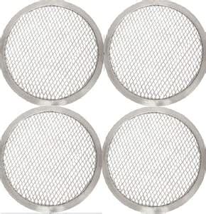 Buy Rinkle Trendz Aluminium Pizza Screen 8 Inch Set of 4 Pieces Online ...