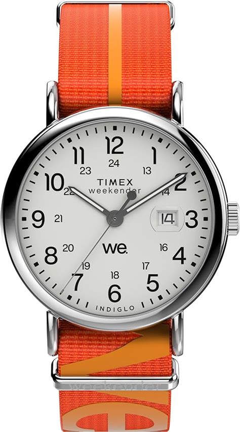 TIMEX Weekender Main Line Men White Round Dial Analog Watch ...