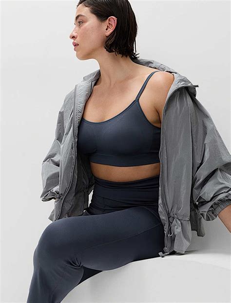 Buy Low Impact Seamless Non Wired Sports Bra at Marks & Spencer