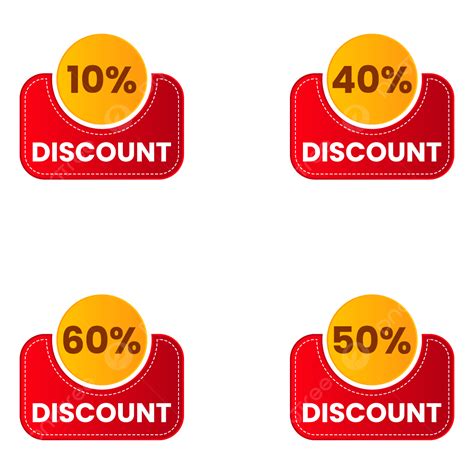 Super Sale And Special Offer Discount With Different Value Percent Off ...