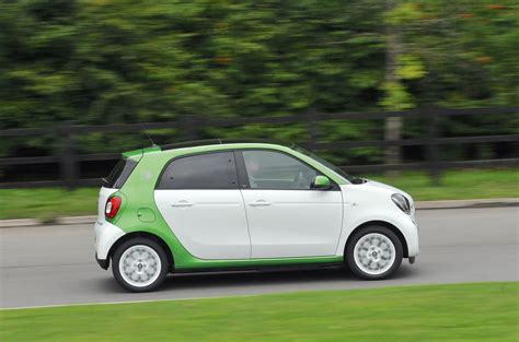 smart forfour electric car review