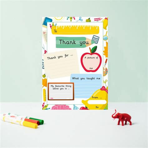 Teacher Appreciation Card Teacher Appreciation Gift Card Printable