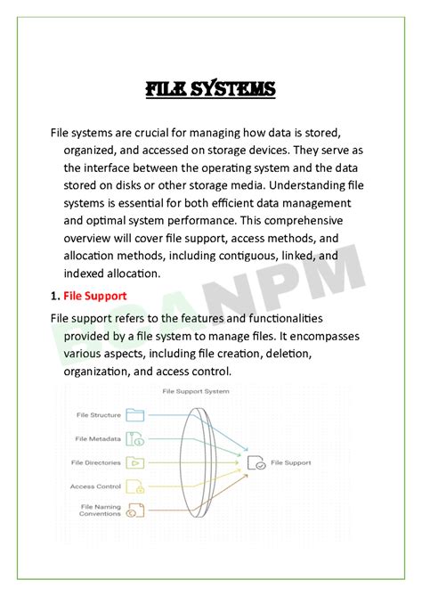 4- File Systems Lecture Notes - Understanding Data Management - Studocu