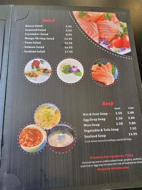 Menu at Mt Asian One restaurant, Loveland