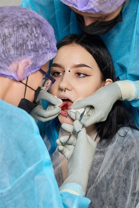 Premium Photo | Tongue splitting cutting the tongue one type of modification of the human body ...