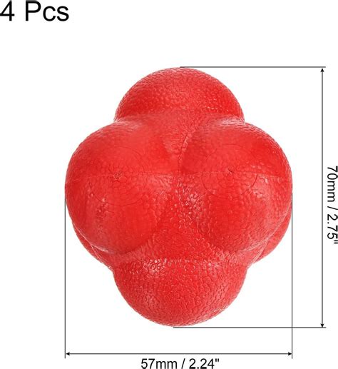 Hand Eye Coordination Training 3 Pieces s Bounce Rubber Different Leve ...