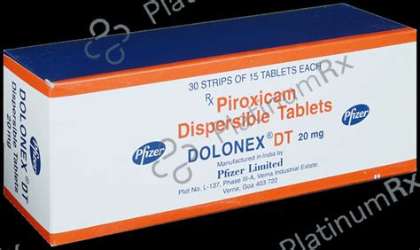 Dolonex DT 20mg Tablet 15s | Uses, Price & Substitutes