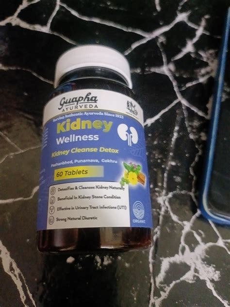 Buy Guapha Ayurveda Kidney Wellness|Kidney & Bladder Cleanse Detox ...