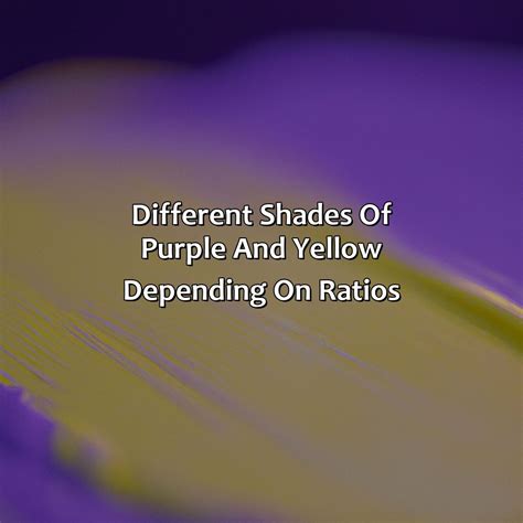 What Color Do Purple And Yellow Make - colorscombo.com