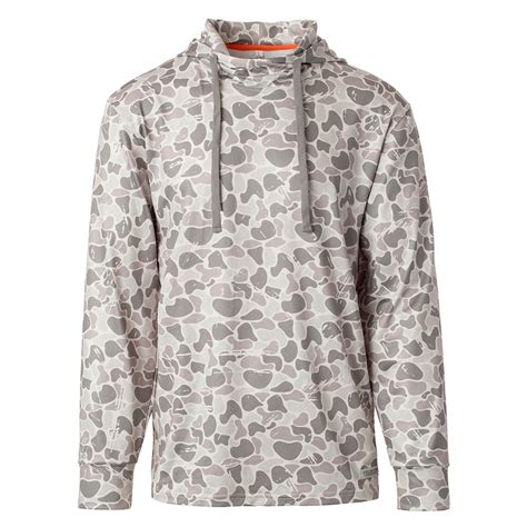 Men's Fieldstone Marsh Camo Lightweight Hoodie | Eagle Eye Outfitters