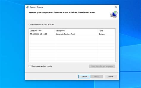 System Restore Not Working Fix 的图像结果