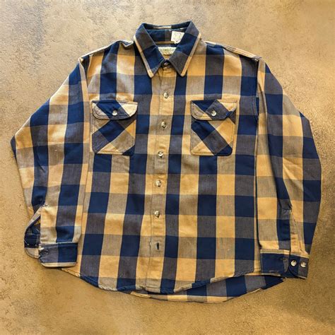 1990's USA ST JOHN'S BAY Heavy Flannel Shirt | CIRCUS VINTAGE