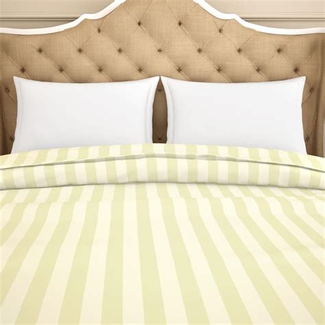 Buy SPACES Sky Rise Striped 210TC Double Bed Duvet Cover - 228 x 274 cm ...